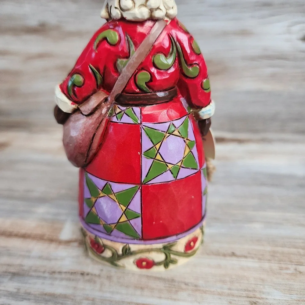 Jim Shore Heartwood Creek Hark the Herald Santa Hanging Ornament 4034397 2013